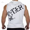 Áo Hoodie tập gym không tay Ryderwear