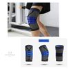 Găng đeo tập gym bảo vệ khớp gối chân 3D silicone