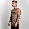 Áo ba lỗ tập gym Khaki Mesh Unity Longline Vanquish