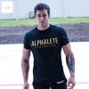 Áo tay ngắn tập gym Alphalete