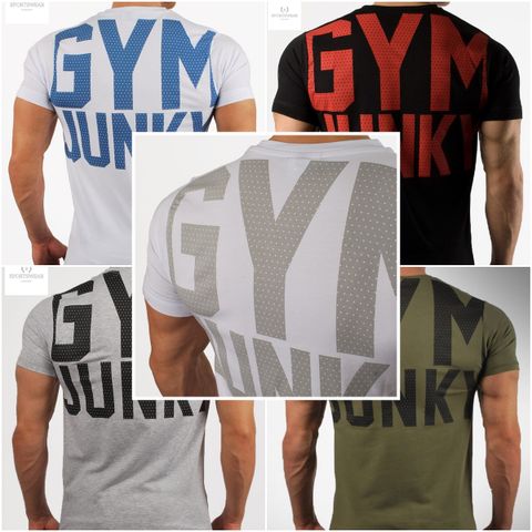  Áo tay ngắn tập gym thể thao GYM JUNKY 