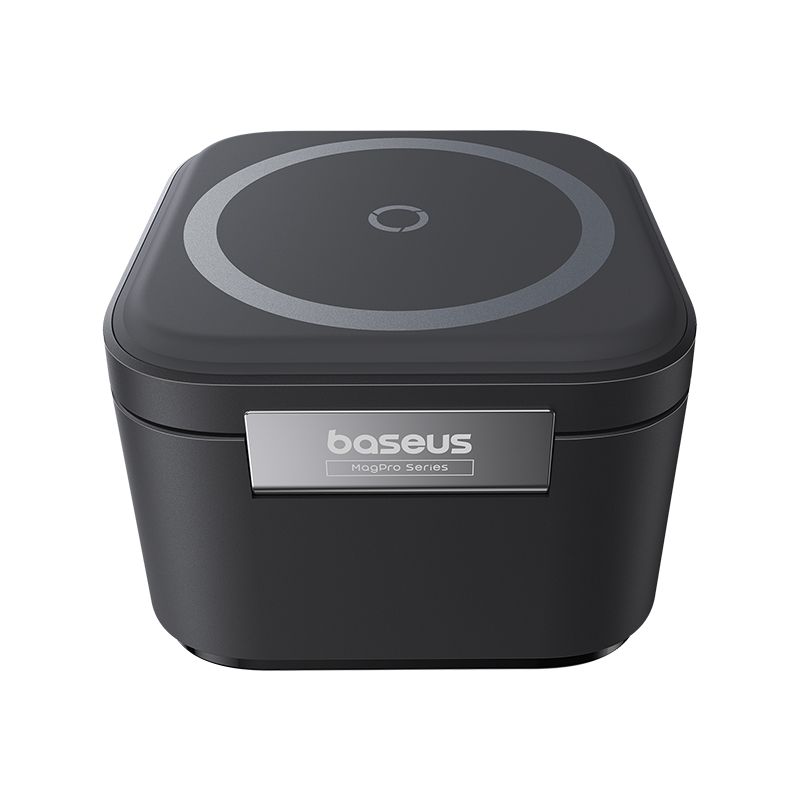 Baseus MagPro 2-in-1 Magnetic Wireless Charger 25W Cosmic Black