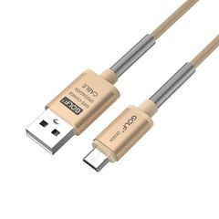 Cáp sạc nhanh Golf GC-40m chống đứt cổng sạc Micro-USB