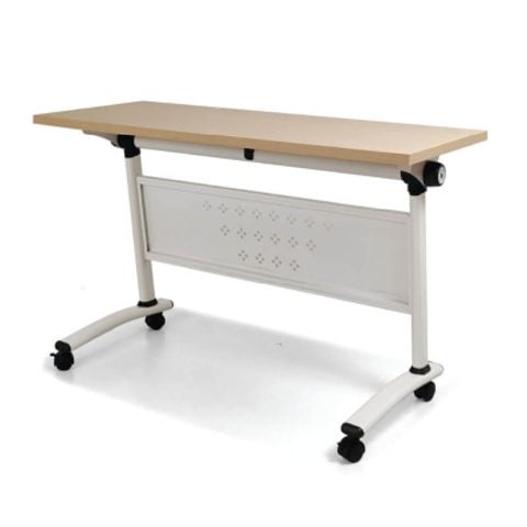 Bàn Training BHL241 -12 không ngăn, dài 1m2, ống Oval 30x60