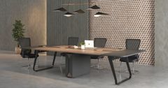 Bàn Họp Chân Sắt 3m6 242BH36 Đẹp, Hiện Đại