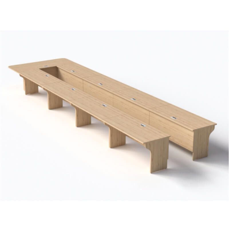 Bàn Họp Lớn Dài 7m2 BH72U-CG