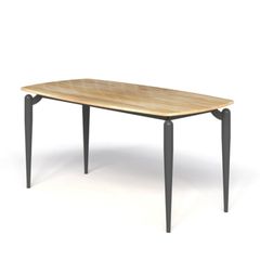 Bàn Ăn 4 – 6 Ghế 241BA-G14, Mặt Gỗ Cao Su PU