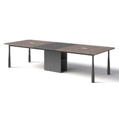 Bàn Họp Chân Sắt 3m2 1911BH32