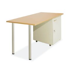 Bàn Làm Việc 1m6 1 Cánh Mở chân Trụ Tròn BCT16-HS2
