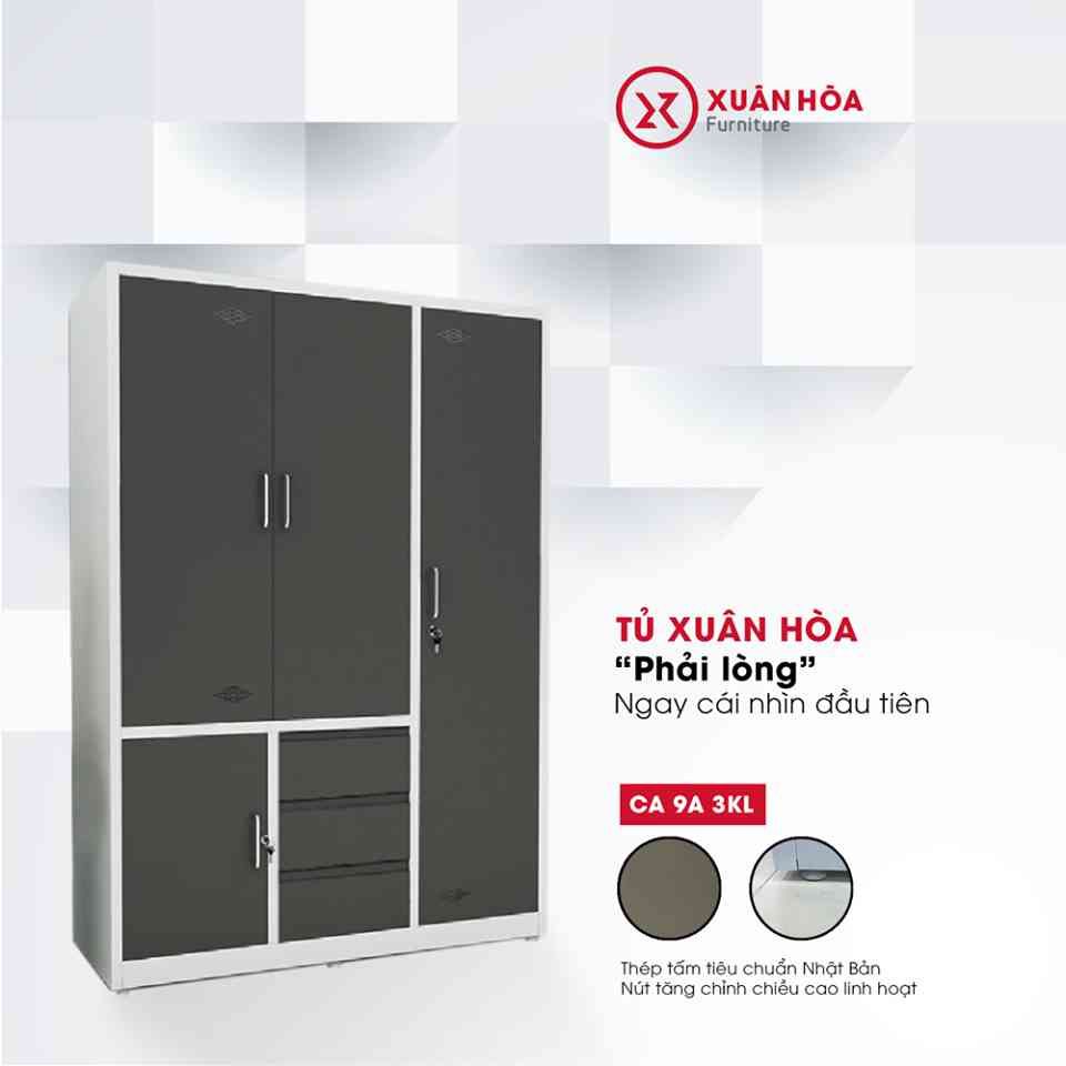 Tủ sắt Xuân Hòa CA-9A-3KL