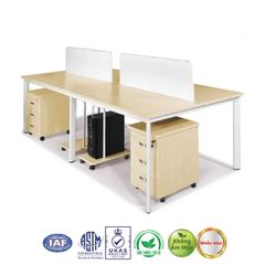 Cụm Bàn Làm Việc 4 Chỗ 2m4 BCO12-4
