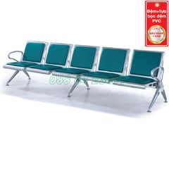 Ghế Băng Chờ 5 Chỗ | GC06D-3 | Nhũ Bạc