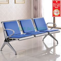 Ghế Băng Chờ 3 Chỗ | GC06D-3 | Nhũ Bạc