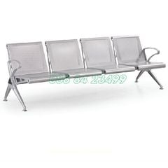 Ghế Phòng Chờ 4 Chỗ | GC06-4 | Thép Nhũ Bạc
