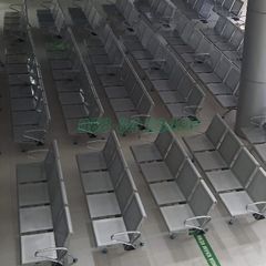 Ghế Phòng Chờ 4 Chỗ | GC06-4 | Thép Nhũ Bạc