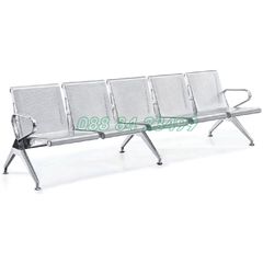 Ghế Phòng Chờ 5 Chỗ | GC06-5 | Thép Nhũ Bạc
