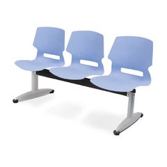 Ghế Chờ Nhựa 3 Chỗ GC248-3 nhiều màu