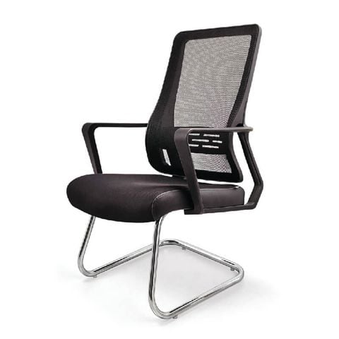 Ghế Lưới Chân Quỳ GQ245 nhựa Đen