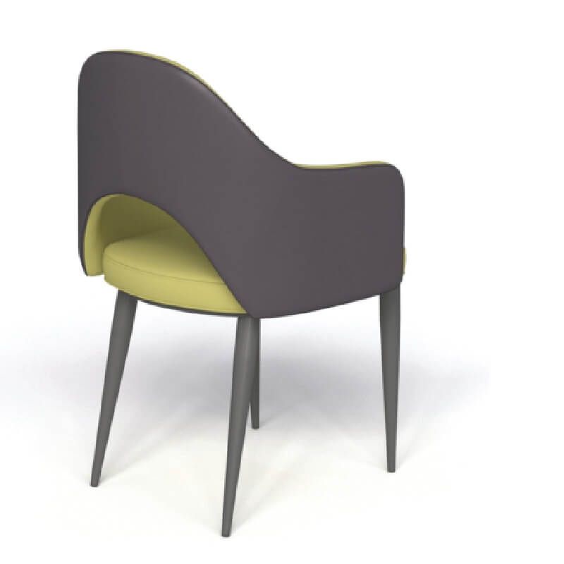 Ghế Armchair GT247 Lưng Thép