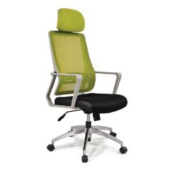 Ghế Lưới Lưng Cao GX245BG Nhựa Ghi Trắng, nhiều màu Lưới