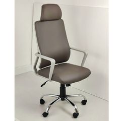 Ghế Da Cao Cấp GX246G nhiều màu, Nhựa Ghi Trắng