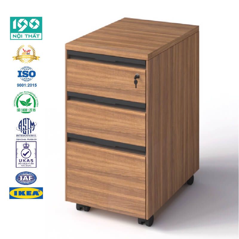 Hộc Tủ 3 Ngăn HG06 di động