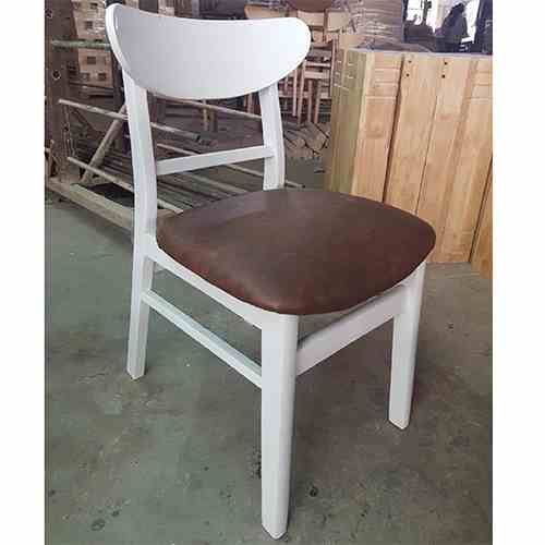 Bộ bàn ăn Mango PU white