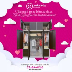 Tủ sắt Xuân Hòa CA-8A-6KLG