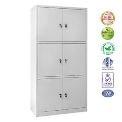 Tủ Sắt 6 Khoang TS04B