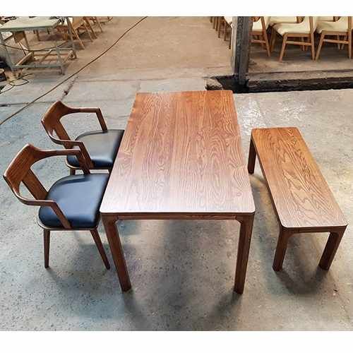 Bộ bàn ghế gỗ Ash AS-001