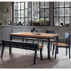 Bộ bàn ghế gỗ Blue