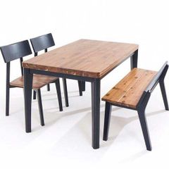 Bộ bàn ghế gỗ Blue