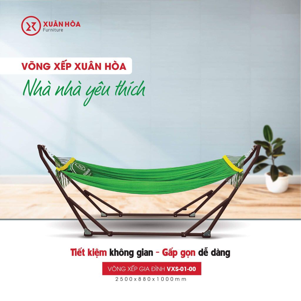 Võng Gấp Xuân Hòa VXS-01-00