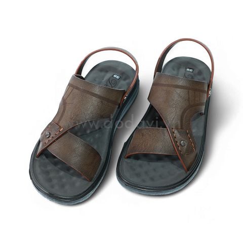 Dép da nam 999-125-NA