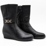  Boot da nữ cổ lửng MS016N37 