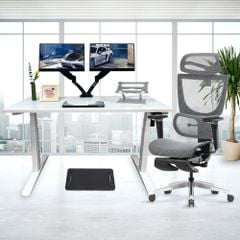 Combo Bàn Ghế Công Thái Học Premium Ergo Workspace