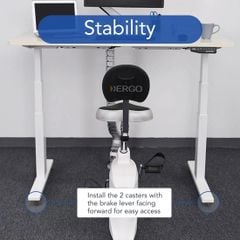 Bánh xe bàn làm việc đứng Flexispot W1