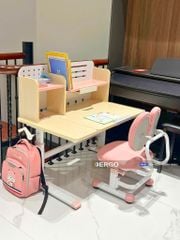 Bộ bàn học thông minh gỗ tự nhiên iSmart P100