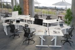 Khung bàn làm việc đứng điều chỉnh độ cao FlexiSpot E7T - Khung chữ L