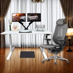 Combo Bàn Ghế Công Thái Học Premium Ergo Workspace