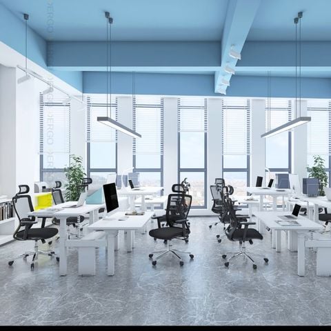  Bàn làm việc đôi điều chỉnh độ cao FlexiSpot E7H 