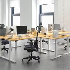 Khung bàn làm việc đứng điều chỉnh độ cao FlexiSpot E7T - Khung chữ L