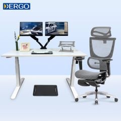 Combo Bàn Ghế Công Thái Học Premium Ergo Workspace