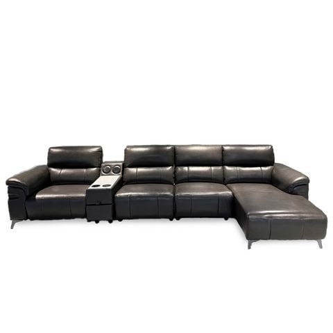  Sofa góc L4-6 chỗ, điều khiển điện, kèm bàn trà (góc trái hoặc phải) 