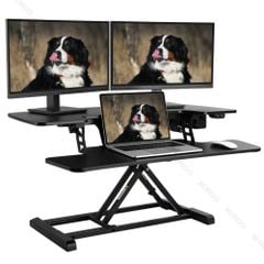 Bàn nâng máy tính điều chỉnh điện chuyển đổi làm việc đứng Flexispot EM7L