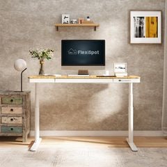Bàn làm việc đứng điều chỉnh độ cao FlexiSpot Q8- NEW 2024