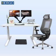 Combo Bàn Ghế Công Thái Học Premium Ergo Workspace
