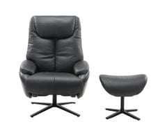 Sofa thư giãn chỉnh cơ da thật hiện đại Snow