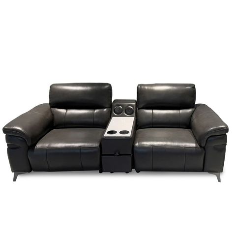  Sofa băng L2- 3 chỗ, điều khiển điện, kèm bàn trà 