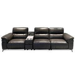 Sofa băng L3- 4 chỗ, điều khiển điện, kèm bàn trà hiện đại